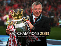 Sir Alex Celebrates