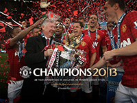 Sir Alex Celebrates