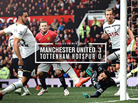 United 3 Tottenham 0