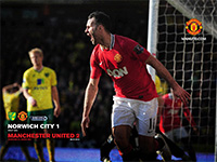 Norwich 1 United 2