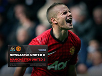 Newcastle 0 United 3
