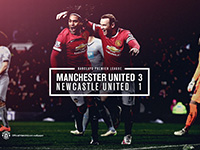 United 3 Newcastle 1