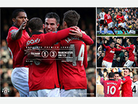 Fulham 1 United 3