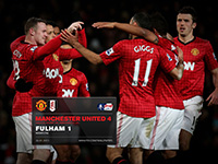 United 4 Fulham 1