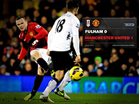 Fulham 0 United 1