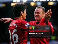 United 4 Norwich 0
