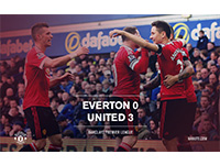 Everton 0 United 3