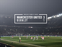 United 3 Burnley 1