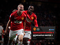 United 2 Newcastle 1
