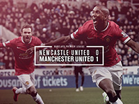 Newcastle 0 United 1