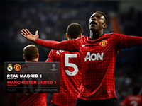 Real Madrid 1 United 1