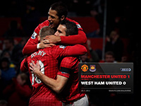 United 1 West Ham 0