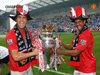 Ronaldo and Nani