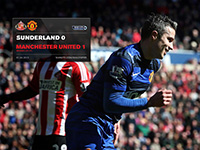 Sunderland 0 United 1