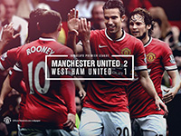 United 2 West Ham 1