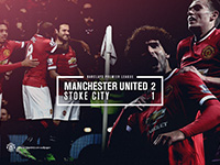 United 2 Stoke City 1
