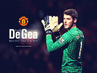 POTM March - David De Gea