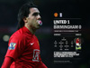 United 1 Birmingham 0
